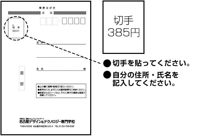 受験票